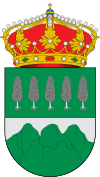 Coat of arms of Poveda de la Sierra, Spain
