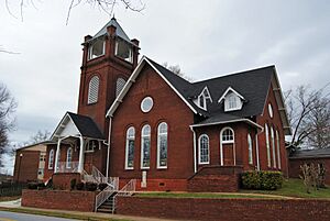 First African Methodist Episcopal Church, photographer facing NE
