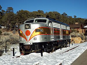 Grand Canyon Village-Diesel Engine No. 6776-1959