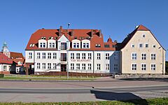 Gryfice local court new part facade 2010-10
