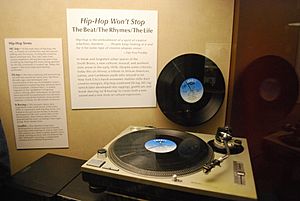 Hip Hop turntable, National Museum of American History