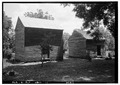 Historic American Buildings Survey E. W. Russell, Photographer, June 18, 1937 TWO OLD BUILDINGS IN REAR OF MAIN HOUSE. VIEW LOOKING NORTHEAST - Alpine, County Road 46, Alpine, HABS ALA,61-ALP,1-14