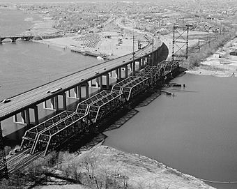 Housatonic River Bridge, Stratford, -Fairfield County, Connecticut).jpg