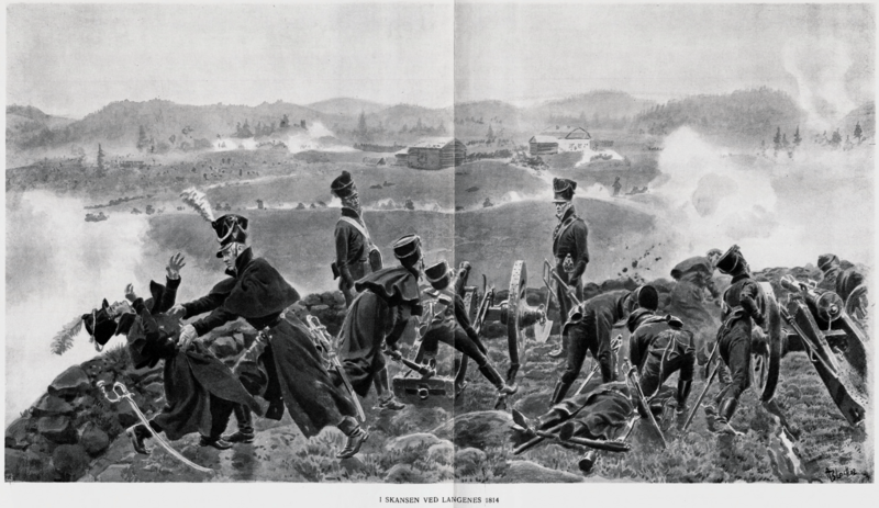 I Skansen ved Langenes 1814