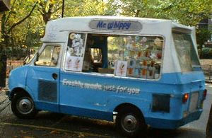 Ice cream van adjusted