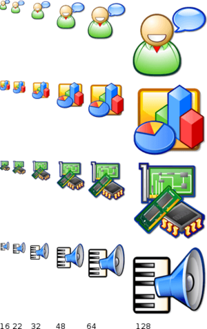 Icons example