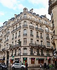 Immeuble rue La Boétie, rue de Miromesnil, Paris 8e