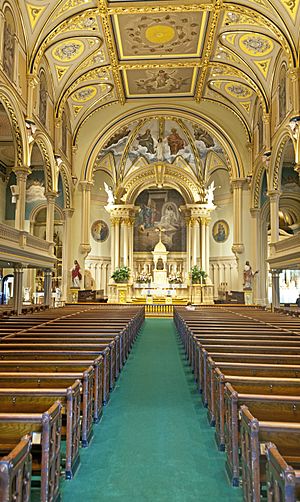 Interior of St Mary's Church, Albany, NY