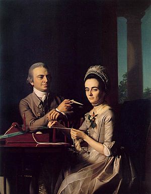 J S Copley - Mr. and Mrs. Thomas Miffin