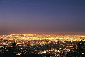 LA at dawn