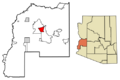 La Paz County Arizona Incorporated and Unincorporated areas Utting Highlighted 0478400