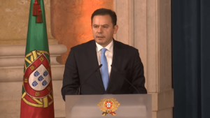 Luís Montenegro, discurso de tomada de posse 2024-04-02 (Agência Lusa)