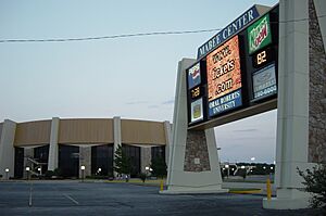Mabee Center on the campus of Oral Roberts University