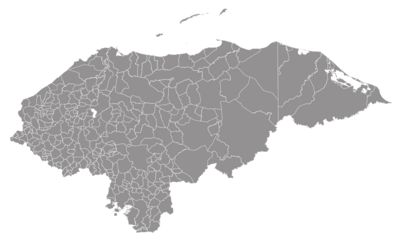 Mapa de Municipios de Honduras