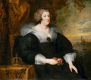 Marie de Médicis - Antoine van Dyck