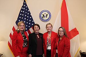 Martha Roby with American Heart Association representatives