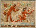 Men Splitting Papyrus, Tomb of Puyemre MET 30.4.10 EGDP012992