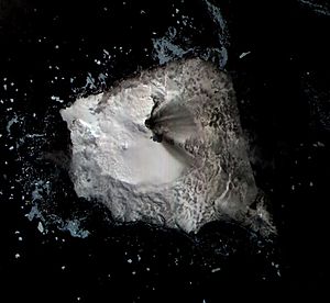 Montagu Island Satellite Photograph