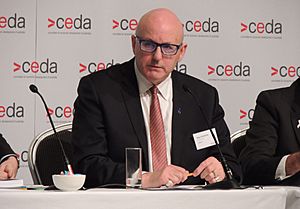 Nigel McBride, Business SA at CEDA event in Adelaide (2016)