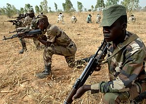 Niger Army 322nd Parachute Regiment