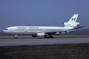 Nigeria Airways DC-10-30 5N-ANR ZRH 1983-3-12