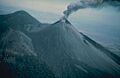 Pacaya erupting in 1976