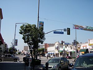 Pacific Boulevard and Clarendon Avenue, 2009