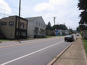 The Old Lawrenceburg section of Parker