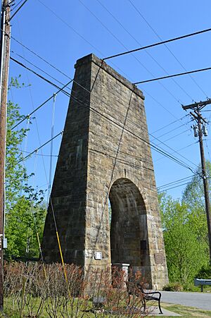 Pauley Bridge pier