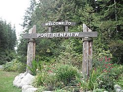 Port Renfrew Welcome Sign 2010.jpg