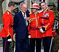 Prince Philip as Colonel-in-Chief of the Royal Canadian Regiment