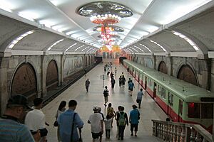 Pyongyang metro station 1