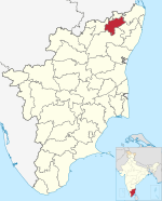 Ranipet in Tamil Nadu (India).svg