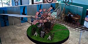 Richard Pearse's Aeroplane No. 3, MOTAT, Auckland, New Zealand, 5 April 2010 (4495497528)
