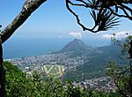 Rio de Janeiro from Corcovado mountain