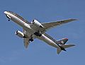 Royal Jordanian Airlines Boeing 787-8 (JY-BAA) arrives London Heathrow 11Apr2015 arp