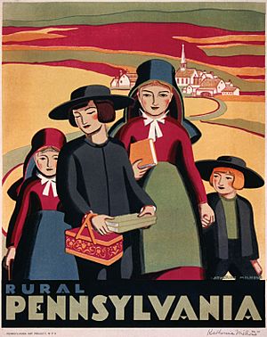 Rural Pennsylvania WPA poster, ca. 1938