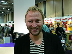 Sören Olsson at the Gothenburg Book Fair in 2007.