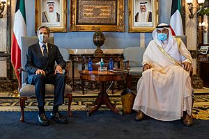 Secretary Blinken Meets with Kuwaiti Prime Minister Sheikh Sabah Al-Khaled Al-Hamad Al-Sabah (51346912870)