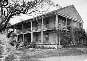 Seward Plantation House, Independence, Texas (cropped)
