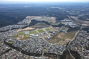 Springfield Central - Bird's Eye View