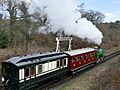 Steam train at Beamish (Geograph 5723058)