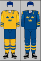 Sweden national ice hockey team jerseys 2018 IHWC