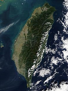 Taiwan NASA Terra MODIS 23791
