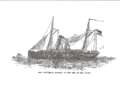 The "Governor Moore " after the fight