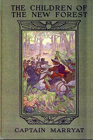 The Children of the New Forest - 1911 book cover.jpg