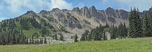 The Palisades in Mount Rainier National Park