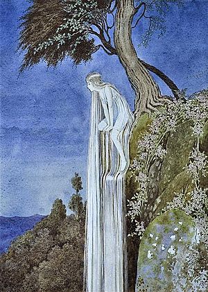 The Waterfall Fairy by Ida Rentoul Outhwaite