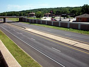 U.S. Route 71 at Highway 340 junction, Bella Vista, Arkansas