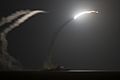 USS Philippine Sea (CG-58) launches Tomamhawk missiles in September 2014
